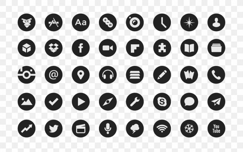 Icon Design Flat Design, PNG, 960x600px, Icon Design, Black And White, Emoticon, Flat Design, Monochrome Download Free