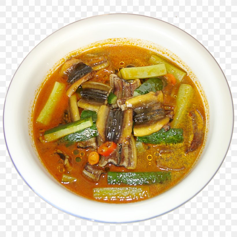 Kaeng Som Sichuan Cuisine Canh Chua Eel Sea Cucumber As Food, PNG, 2129x2129px, Kaeng Som, Asian Swamp Eel, Broth, Canh Chua, Chinese Cuisine Download Free