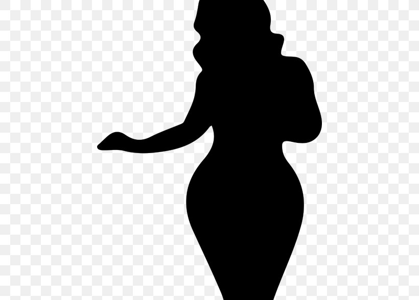 Silhouette Woman Female Clip Art, PNG, 440x588px, Silhouette, Black, Black And White, Drawing, Female Download Free