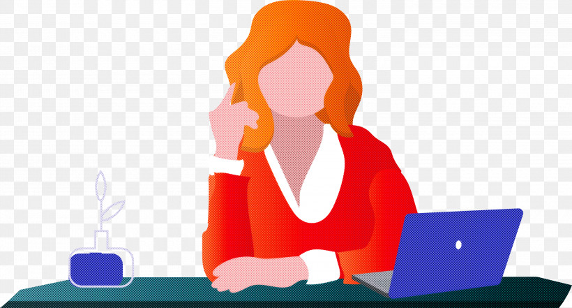 Working Woman Woman Working At Desk, PNG, 3000x1614px, Working Woman, Cartoon, Drawing, Grammar, Language Download Free