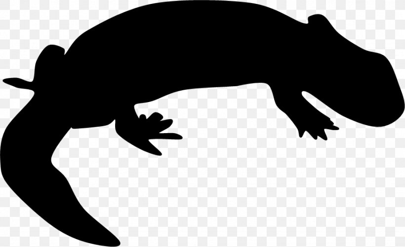 Amphibian Reptile Silhouette White Clip Art, PNG, 922x564px, Amphibian, Artwork, Black And White, Fauna, Monochrome Photography Download Free