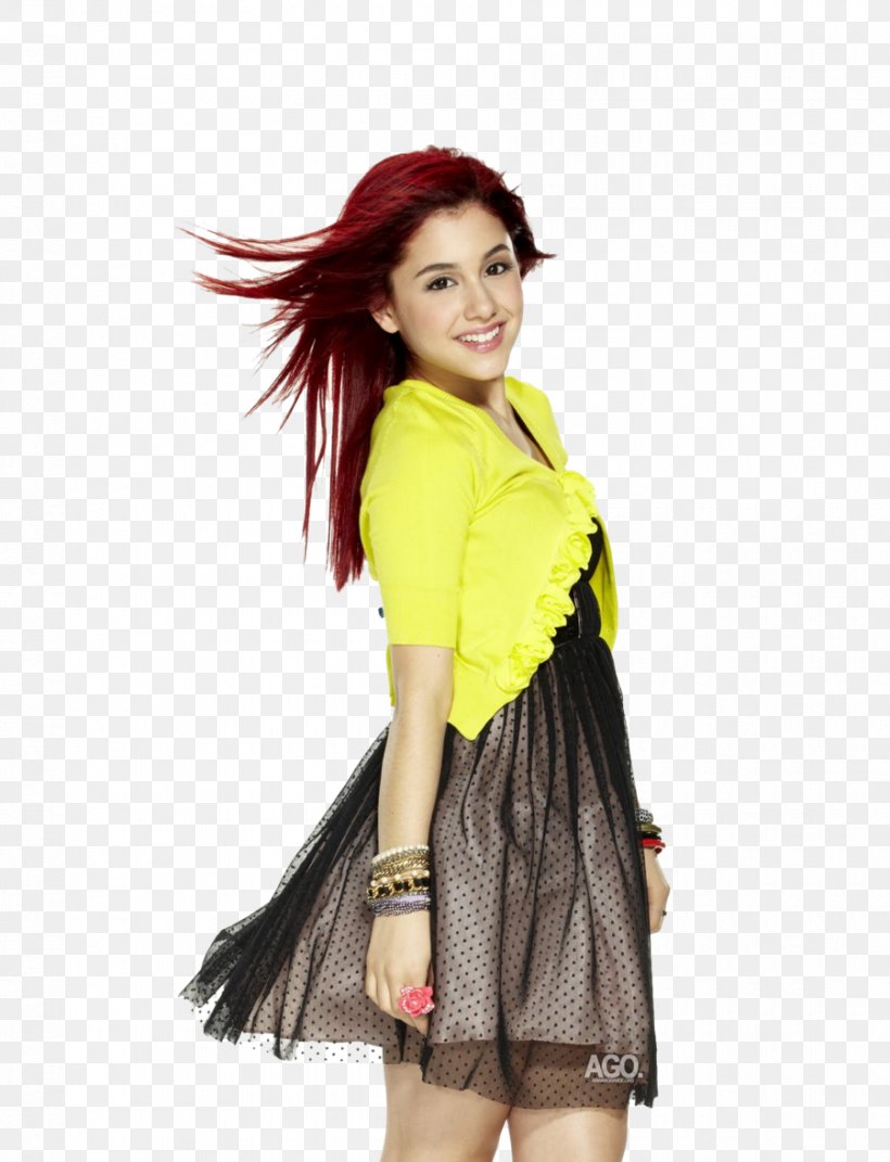 Ariana Grande Victorious Cat Valentine 0 Nickelodeon, PNG, 900x1176px, Watercolor, Cartoon, Flower, Frame, Heart Download Free