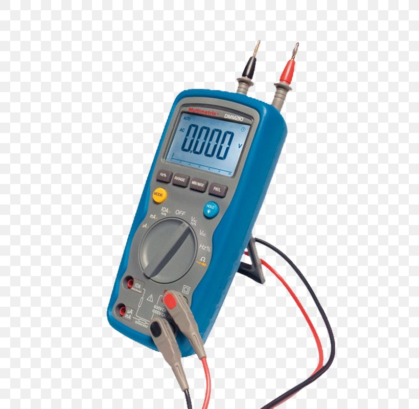 Digital Multimeter Digital Data Ohmmeter Electronics, PNG, 800x800px, Multimeter, Bargraf, Capacitance Meter, Digital Data, Digital Multimeter Download Free