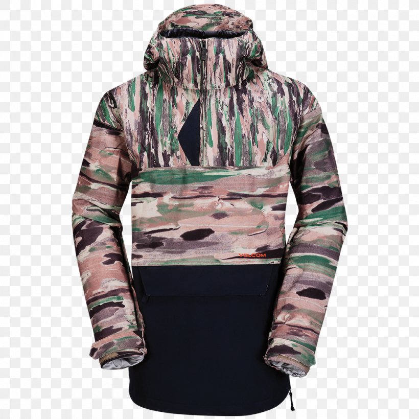 Hoodie Jacket Ski Suit Snowboarding Camouflage, PNG, 1000x1000px, Hoodie, Camouflage, Coat, Hood, Jacket Download Free