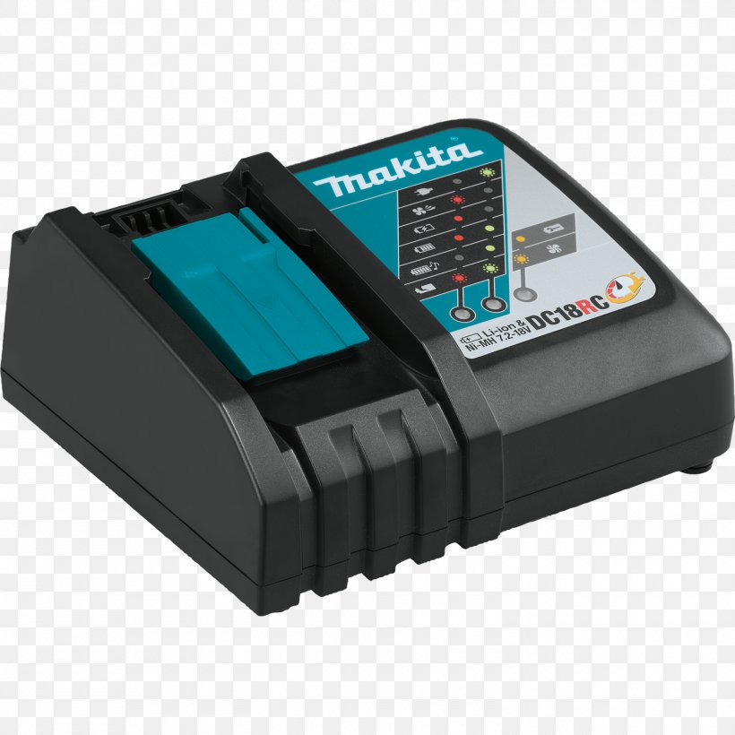 Battery Charger Makita Lithium-ion Battery Power Tool, PNG, 1500x1500px, Battery Charger, Ampere Hour, Angle Grinder, Cordless, Electric Battery Download Free