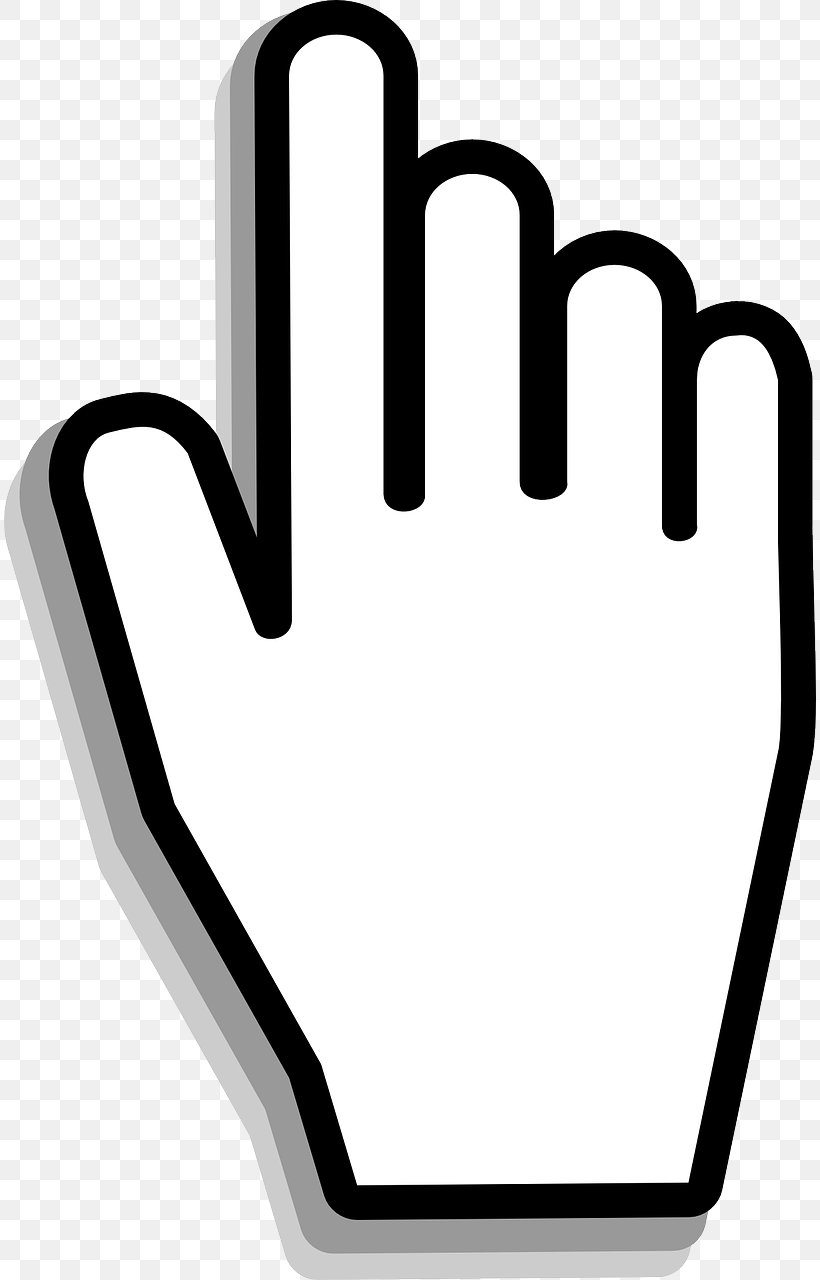 Computer Mouse Pointer Cursor Hand Index Finger, PNG, 812x1280px, Computer Mouse, Area, Black And White, Cursor, Finger Download Free