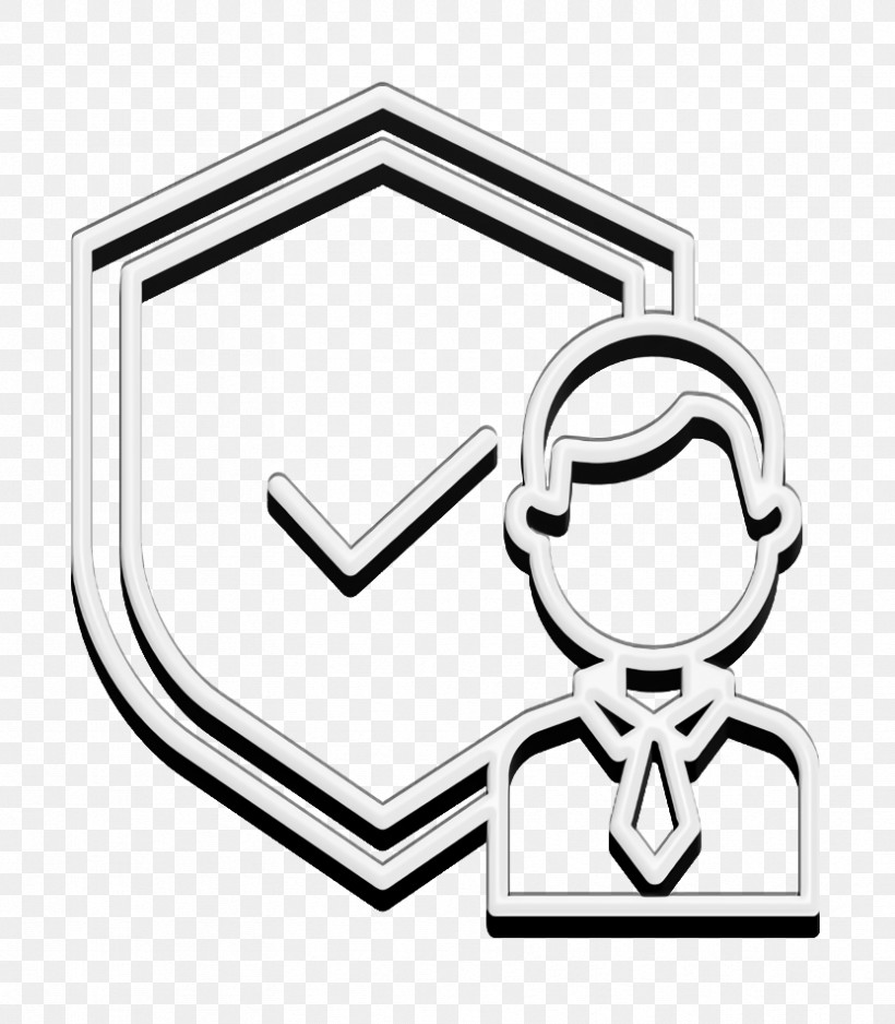 Insurance Icon Employee Icon Worker Icon, PNG, 832x952px, Insurance Icon, Black And White, Employee Icon, Jewellery, Line Download Free