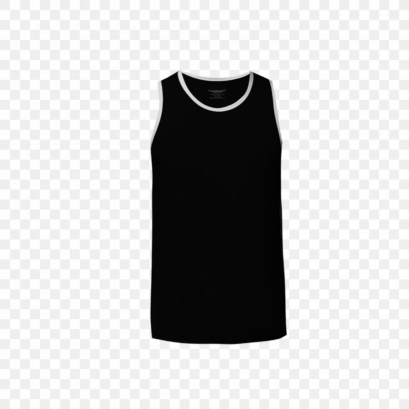 T-shirt Gilets Sleeveless Shirt, PNG, 2480x2480px, Tshirt, Active Tank, Black, Gilets, Neck Download Free