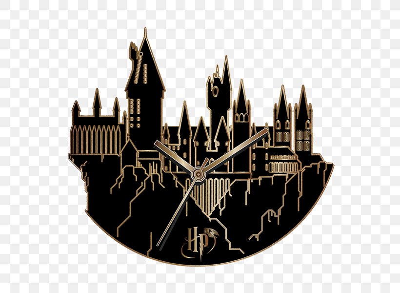 Hogwarts Harry Potter Fandom Silhouette Clock, PNG, 600x600px, Hogwarts, Alarm Clocks, Art, Clock, Doctor Who Download Free