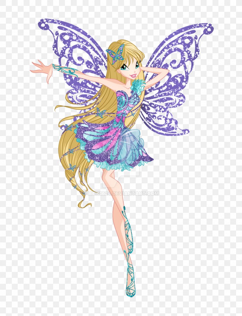 Roxy Bloom Butterflix Fan Art Fairy, PNG, 1024x1336px, Watercolor, Cartoon, Flower, Frame, Heart Download Free