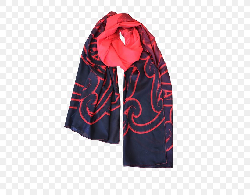 Scarf Chiffon Māori People Magenta Red, PNG, 427x640px, Scarf, Black, Blue, Chiffon, Clothing Download Free