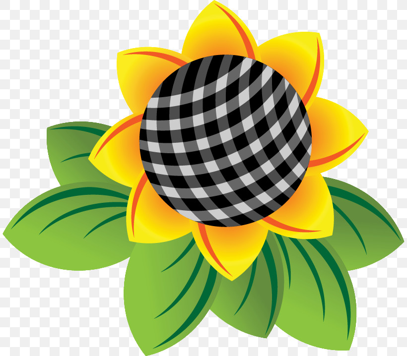 Sunflower Summer Flower, PNG, 810x718px, Sunflower, Summer Flower, Yellow Download Free