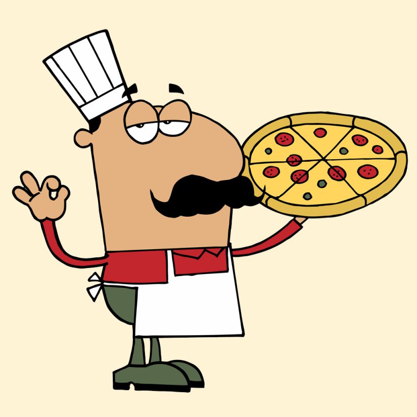 Pizza Delivery Italian Cuisine Chef Clip Art, PNG, 1024x1024px, Pizza, Artwork, Chef, Cooking, Cuisine Download Free