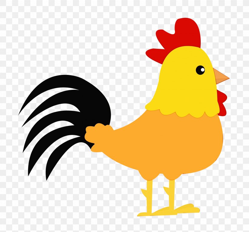 Rooster Chicken Illustration Clip Art Cartoon, PNG, 2776x2592px, Rooster, Alphabet, Art, Beak, Bird Download Free
