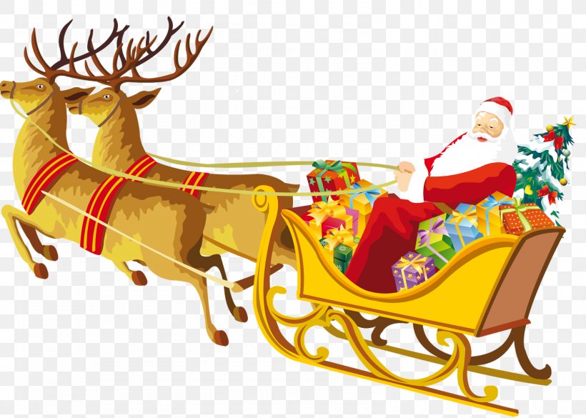 Rudolph Santa Claus Reindeer Christmas Card, PNG, 1600x1142px, Rudolph, Cart, Chariot, Christmas, Christmas Card Download Free