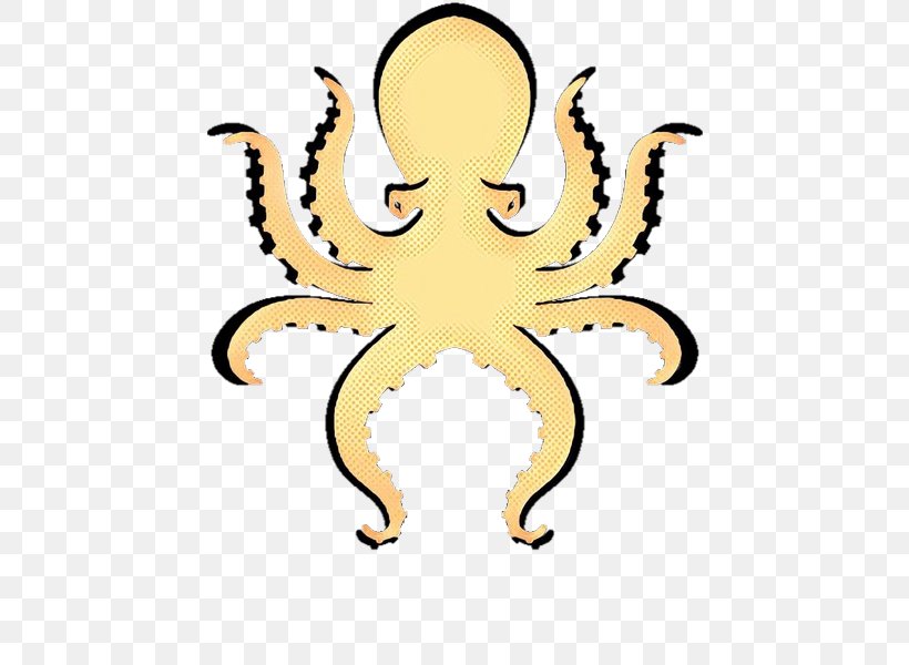 Cartoon Octopus Clip Art Marine Invertebrates, PNG, 600x600px, Pop Art, Cartoon, Marine Invertebrates, Octopus, Retro Download Free