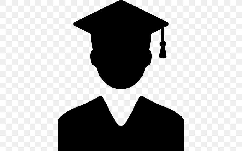 Graduation Ceremony Square Academic Cap, PNG, 512x512px, Graduation Ceremony, Academic Degree, Black, Black And White, Brand Download Free