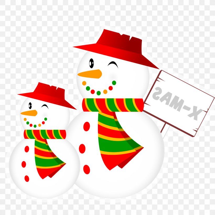 Snowman Clip Art, PNG, 1000x1000px, Snowman, Area, Cartoon, Cdr, Christmas Download Free