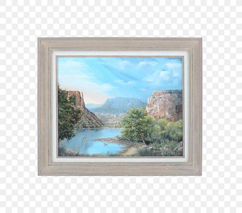 Watercolor Painting Window Picture Frames, PNG, 720x720px, Painting, Landscape, Paint, Picture Frame, Picture Frames Download Free