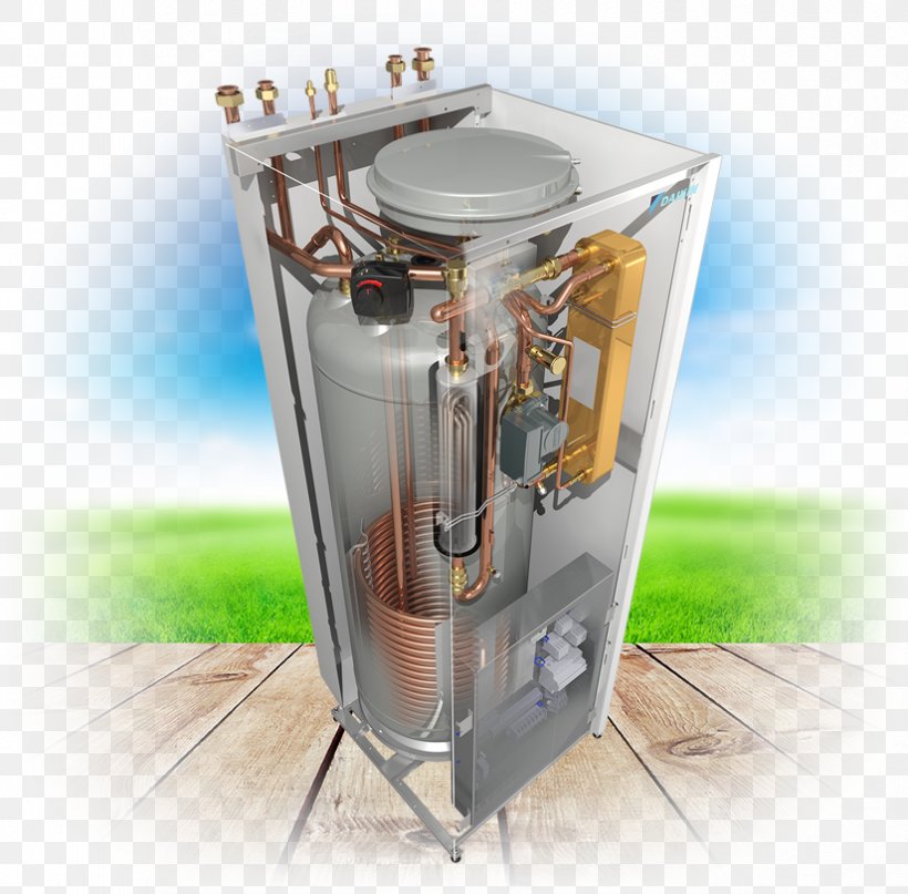 Heat Pump Daikin Agua Caliente Sanitaria, PNG, 825x812px, Heat Pump, Agua Caliente Sanitaria, Coefficient Of Performance, Daikin, Energy Download Free