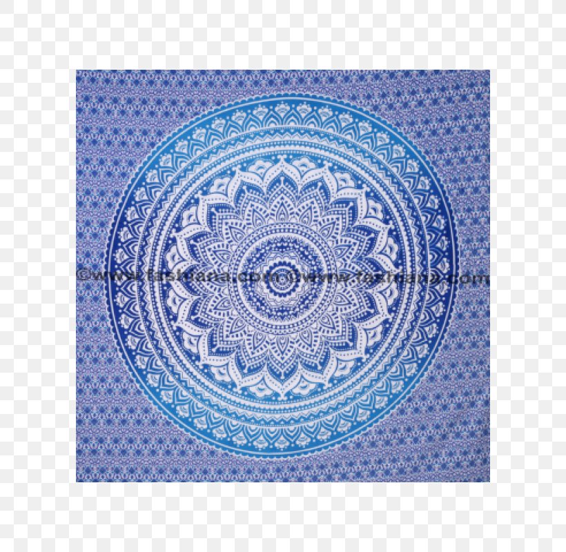 Tapestry Tie-dye Mandala Boho-chic Ombré, PNG, 600x800px, Tapestry, Bed Sheets, Blue, Bohochic, Cotton Download Free