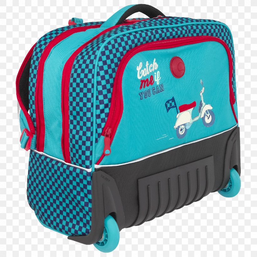 Bag Satchel Trolley Delsey Randoseru, PNG, 1200x1200px, Bag, Aqua, Azure, Baggage, Blue Download Free