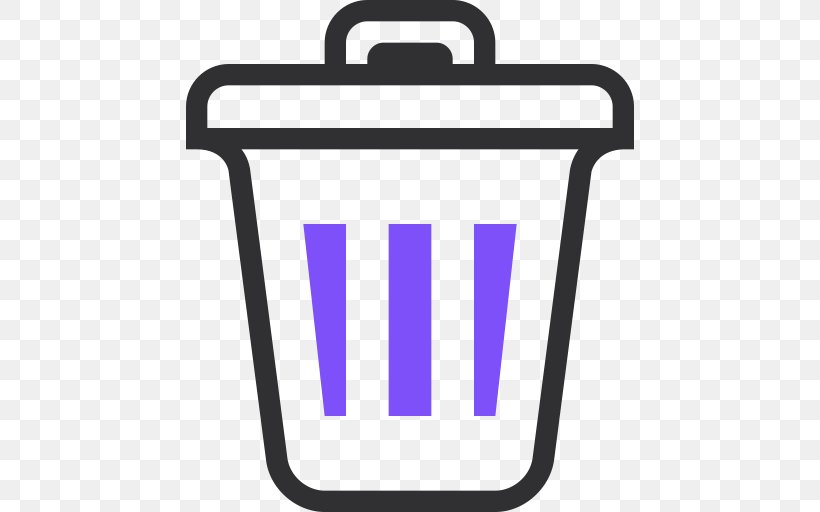 Rubbish Bins & Waste Paper Baskets, PNG, 512x512px, Rubbish Bins Waste Paper Baskets, Area, Blue, Brand, Electric Blue Download Free