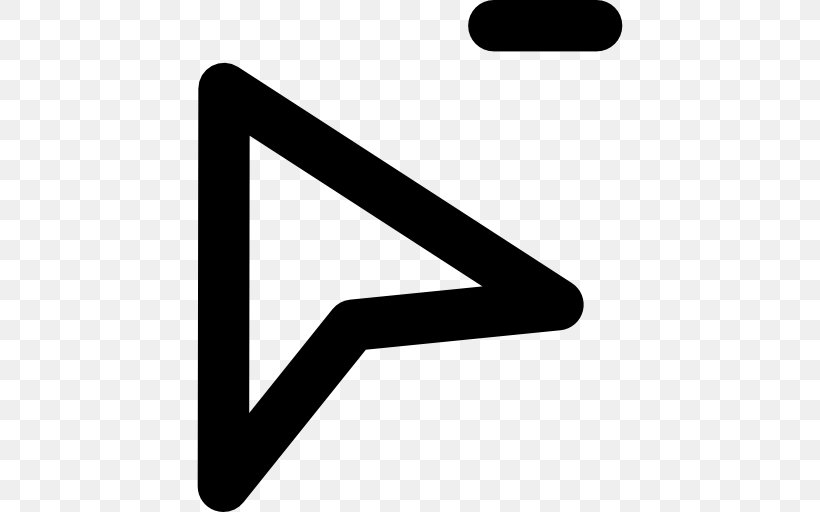 Computer Mouse Pointer Cursor, PNG, 512x512px, Computer Mouse, Black, Black And White, Computer, Cursor Download Free