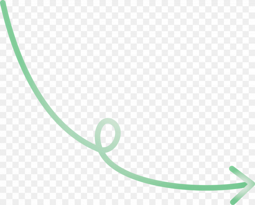Curved Arrow, PNG, 3000x2413px, Curved Arrow, Green, Line Download Free