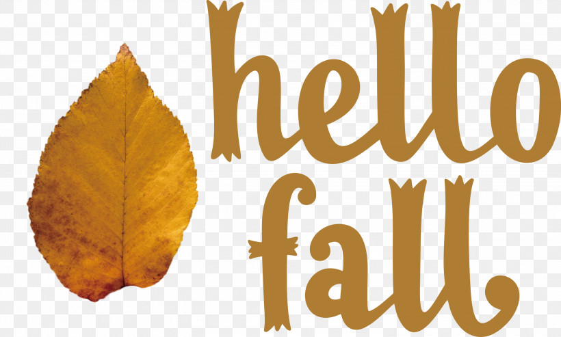 Hello Fall Fall Autumn, PNG, 2999x1806px, Hello Fall, Autumn, Biology, Fall, Leaf Download Free