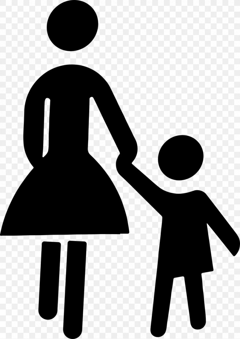 Mother Child Clip Art, PNG, 904x1280px, Mother, Artwork, Black, Black And White, Child Download Free