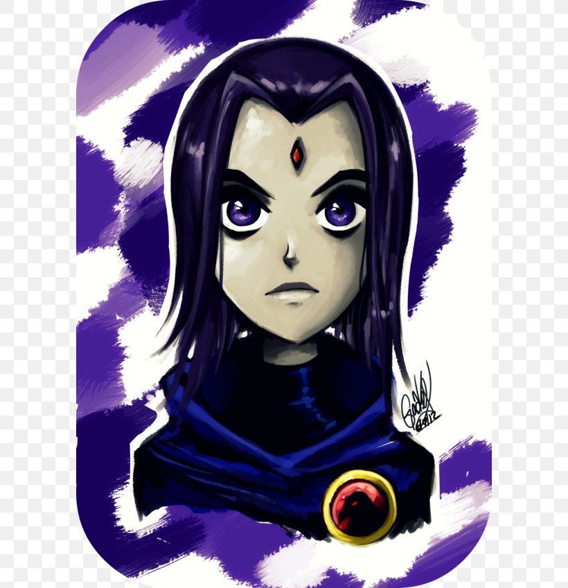 Raven Beast Boy Robin Starfire Cyborg, PNG, 600x849px, Watercolor, Cartoon, Flower, Frame, Heart Download Free