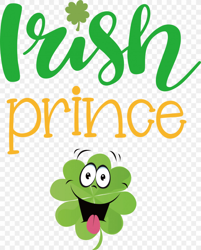 Saint Patrick Patricks Day Irish Prince, PNG, 2415x3000px, Saint Patrick, Cartoon, Happiness, Leaf, Logo Download Free