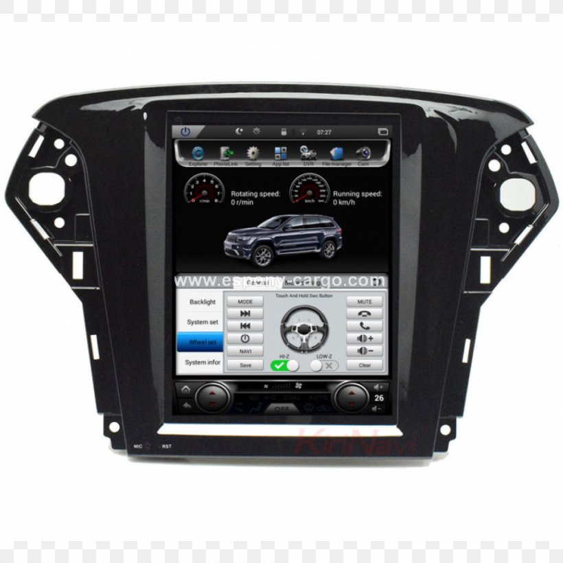 Ford Mondeo Car GPS Navigation Systems Ford F-Series, PNG, 1000x1000px, Ford Mondeo, Android, Android Marshmallow, Automotive Head Unit, Automotive Navigation System Download Free
