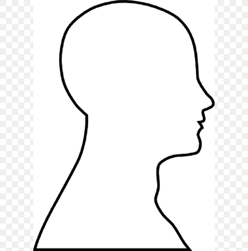 Human Head Face Brain Clip Art, PNG, 600x831px, Human Head, Area, Black, Black And White, Brain Download Free