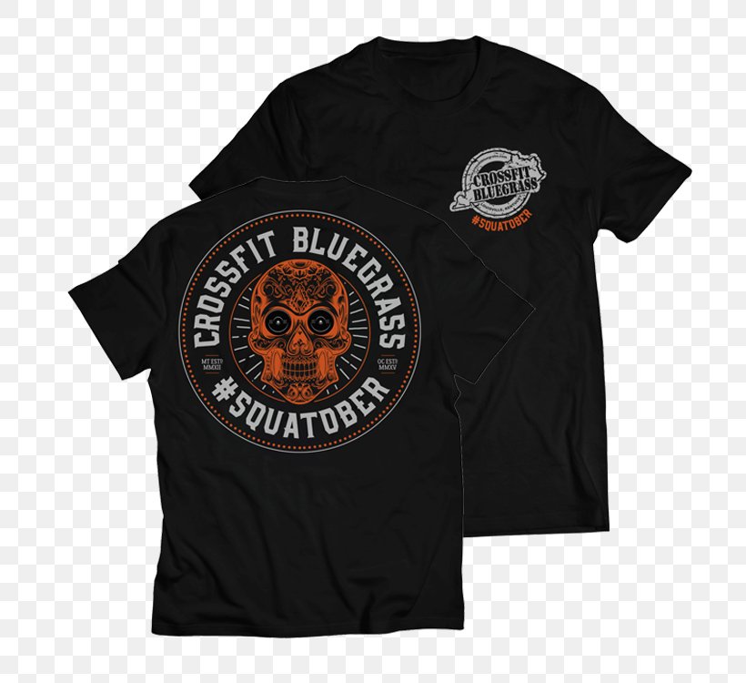 T-shirt CrossFit Bluegrass Clothing, PNG, 750x750px, Tshirt, Active Shirt, Black, Bluza, Brand Download Free