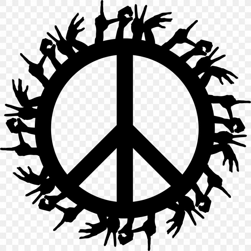 T-shirt Peace Symbols Peace Now, PNG, 1920x1920px, Tshirt, Black And White, Clothing, Decal, Flower Download Free