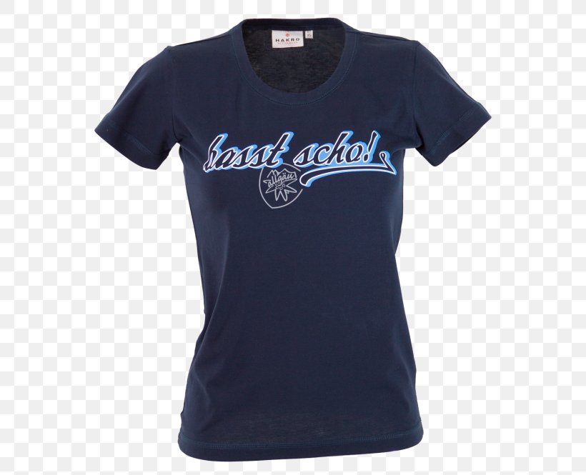 T-shirt Sleeve Logo Font, PNG, 594x665px, Tshirt, Active Shirt, Blue, Brand, Clothing Download Free
