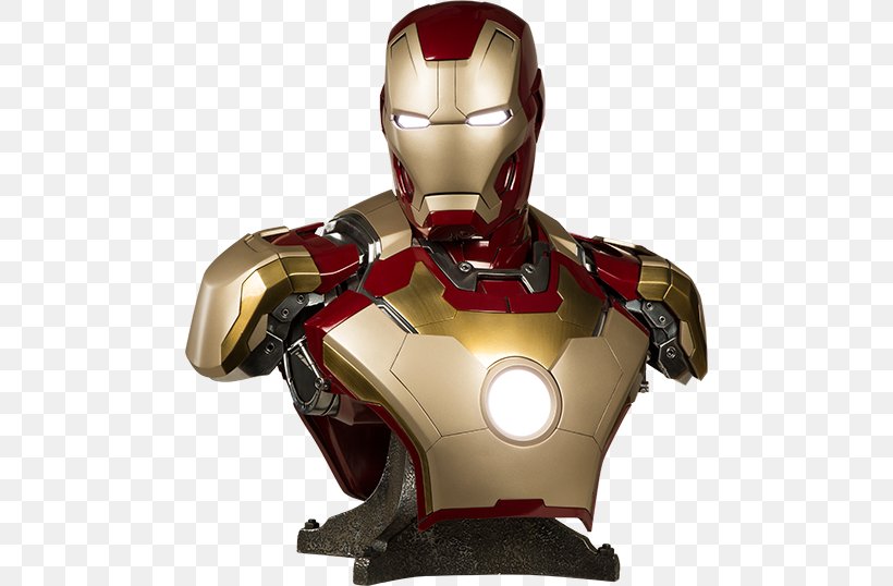 The Iron Man Collector Sideshow Collectibles Bust, PNG, 480x538px, Iron Man, Avengers Age Of Ultron, Bust, Collector, Fictional Character Download Free