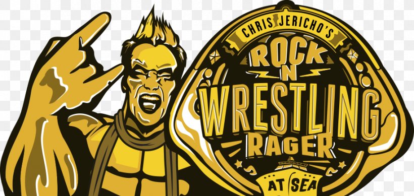 Chris Jericho's Rock 'N' Wrestling Rager At Sea Professional Wrestling Ring Of Honor The Young Bucks, PNG, 914x434px, Chris Jericho, Brand, Bullet Club, Cruise Ship, Dwayne Johnson Download Free