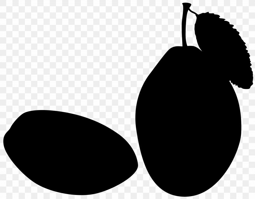 Clip Art Black & White, PNG, 8000x6253px, Black White M, Blackandwhite, Fruit, Leaf, Pear Download Free