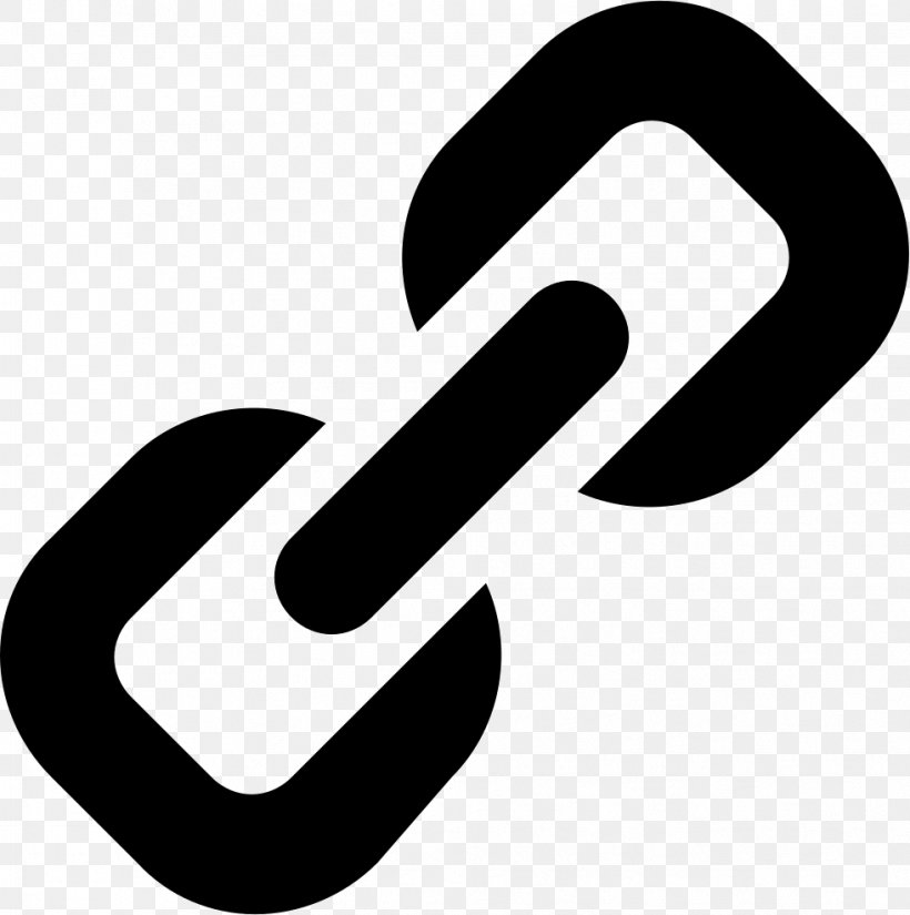 Hyperlink Vector Graphics Symbol The Noun Project, PNG, 981x988px, Hyperlink, Area, Black And White, Brand, Button Download Free