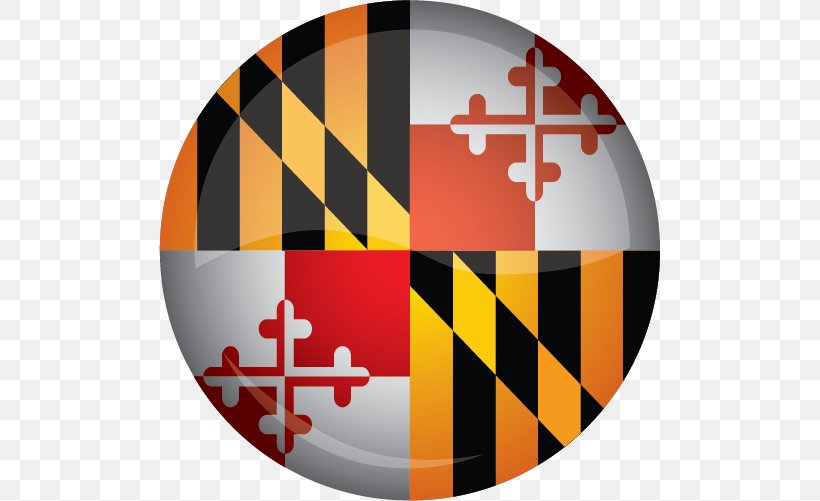 Flag Of Maryland Baltimore University Of Maryland U.S. State, PNG, 501x501px, Flag Of Maryland, Baltimore, Dishware, Flag, Games Download Free