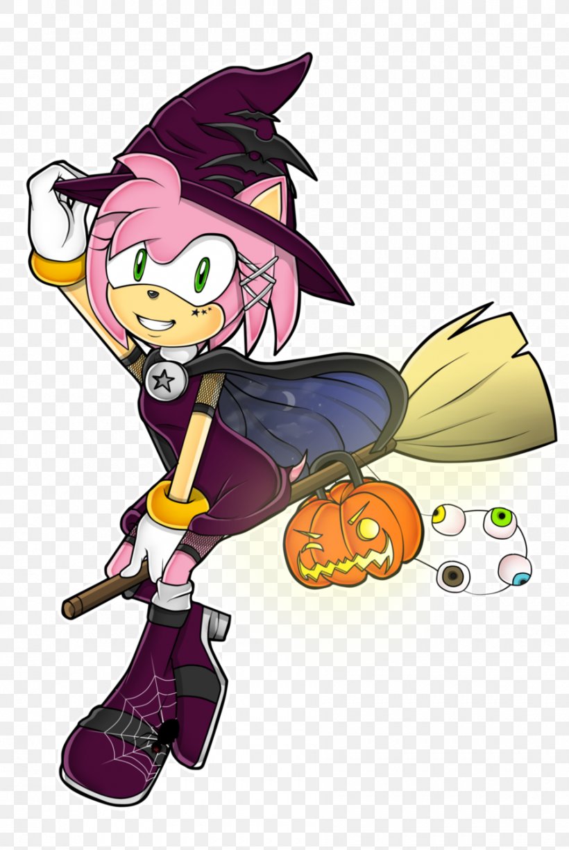 Amy Rose Ariciul Sonic Halloween Sonic The Hedgehog Coloring Book, PNG, 900x1345px, Amy Rose, Ariciul Sonic, Art, Cartoon, Coloring Book Download Free