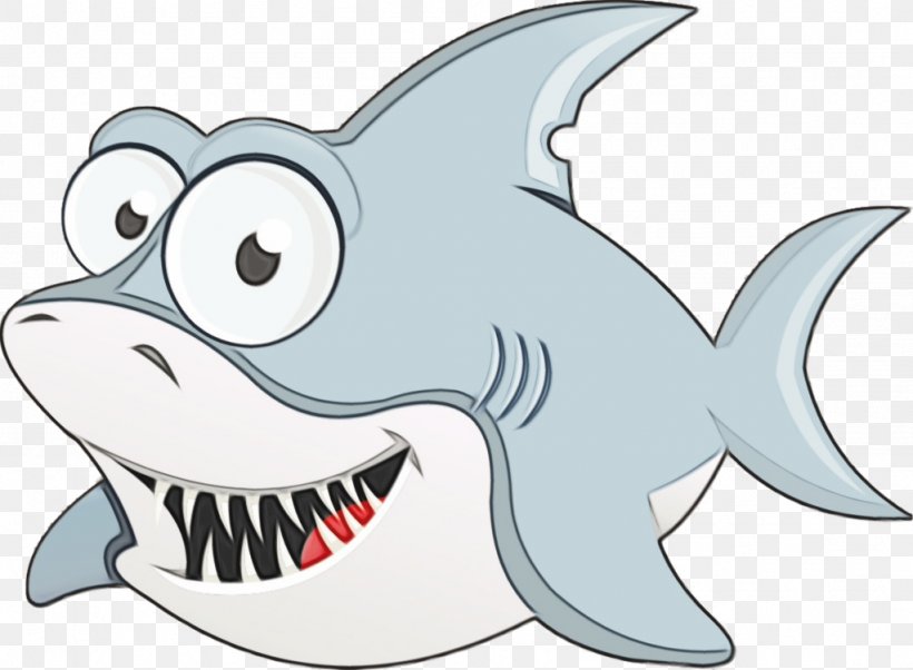 Great White Shark Background, PNG, 1024x753px, Requiem Sharks, Animal Figure, Animation, Cartilaginous Fish, Cartoon Download Free