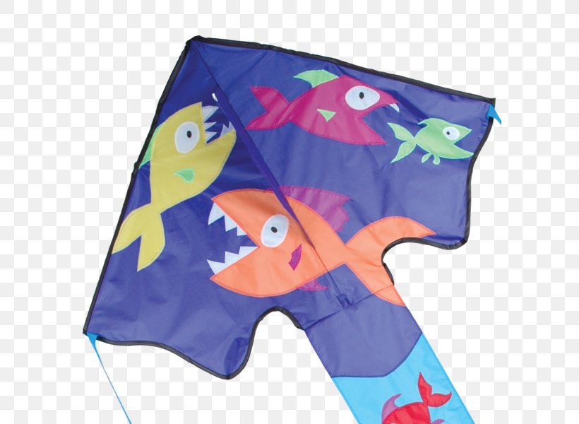 Kitesurfing Fish Textile Piranha, PNG, 600x600px, Kite, Blue, Easyflyer, Electric Blue, Fish Download Free