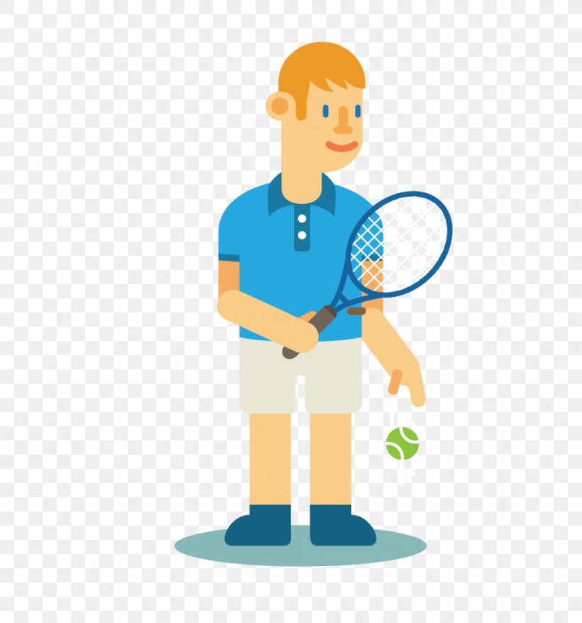 Tennis Player Cartoon Clip Art, PNG, 994x1064px, Tennis, Area, Athlete, Boy, Cartoon Download Free