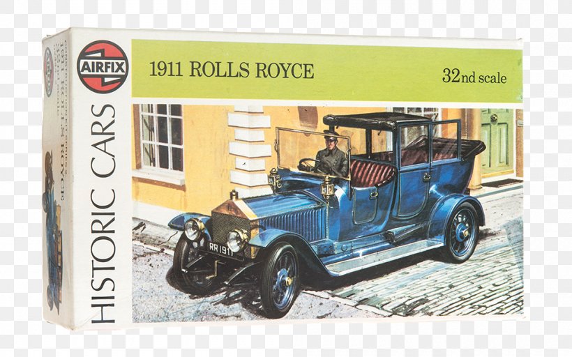 Vintage Car Rolls-Royce Silver Ghost Rolls-Royce Silver Shadow, PNG, 1000x625px, 132 Scale, Vintage Car, Airfix, Brand, Car Download Free