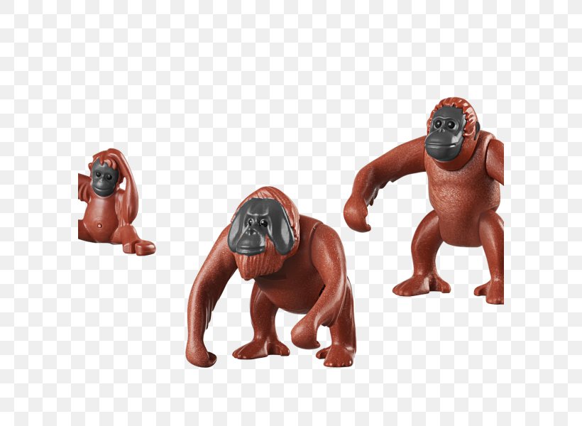 Baby Orangutans Great Apes Playmobil Toy, PNG, 600x600px, Orangutan, Animal Figure, Baby Orangutans, Construction Set, Doll Download Free