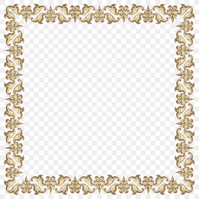 Borders And Frames Picture Frames Clip Art, PNG, 1024x1024px, Borders And Frames, Art, Body Jewelry, Border, Chain Download Free